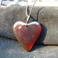 9 gr Heart Pendant Indonesian Red Amber for Healing 26Y133