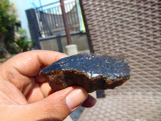 44 gram Rough Raw Indonesian Blue Amber for Healing 26MRB12