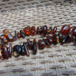 76 gram Small Necklace Beads Indonesian Blue Amber for Healing 26NE24