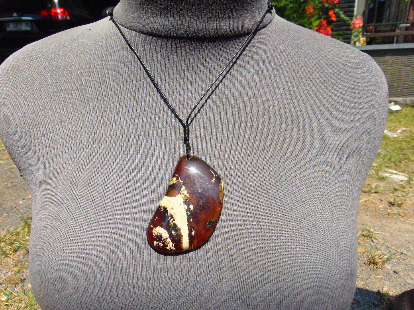 13 gram Pendant Indonesian  Amber for Healing A53