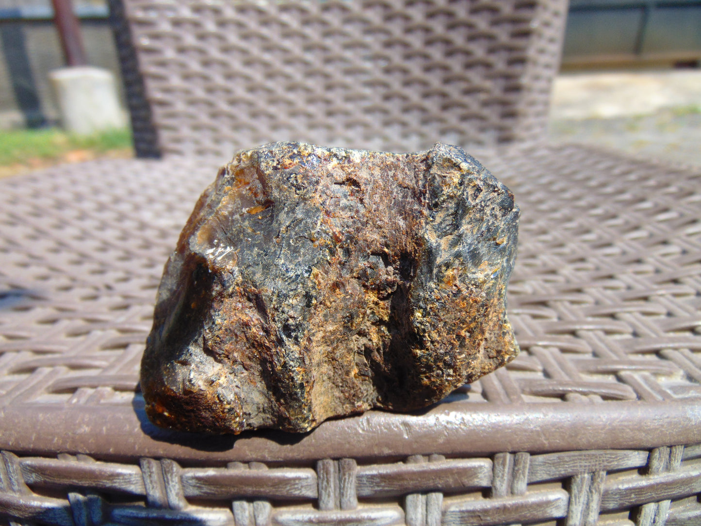 44 gram Rough Raw Indonesian Blue Amber for Healing 26MRB12