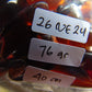 76 gram Small Necklace Beads Indonesian Blue Amber for Healing 26NE24