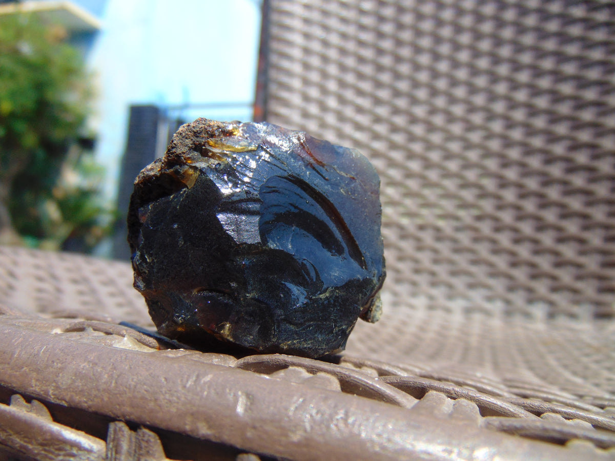 25 gram Rough Raw Indonesian Blue Amber for Healing 26MRB18
