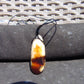 13 gr Teardrop Pendant Indonesian White Amber for Healing 25Y1