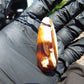 13 gr Teardrop Pendant Indonesian White Amber for Healing 25Y1