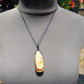 13 gr Teardrop Pendant Indonesian White Amber for Healing 25Y1
