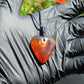 4 gr Heart Pendant Indonesian Amber for Healing 25A247