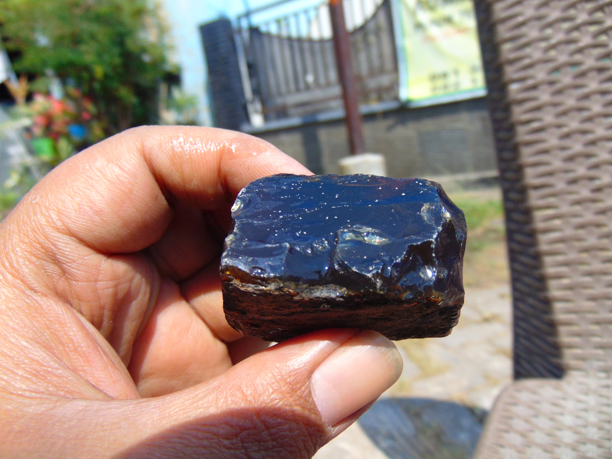 26 gram Rough Raw Indonesian Blue Amber for Healing 26MRB5