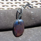 14 gr  Pendant Indonesian Dark Blue Amber for Healing A28