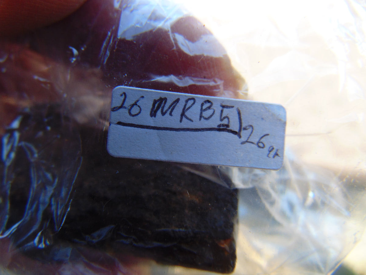 26 gram Rough Raw Indonesian Blue Amber for Healing 26MRB5