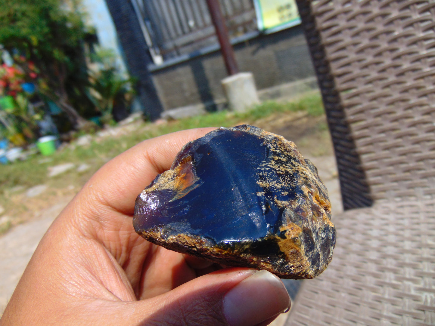 48 gram Rough Raw Indonesian Blue Amber for Healing 26MRB17