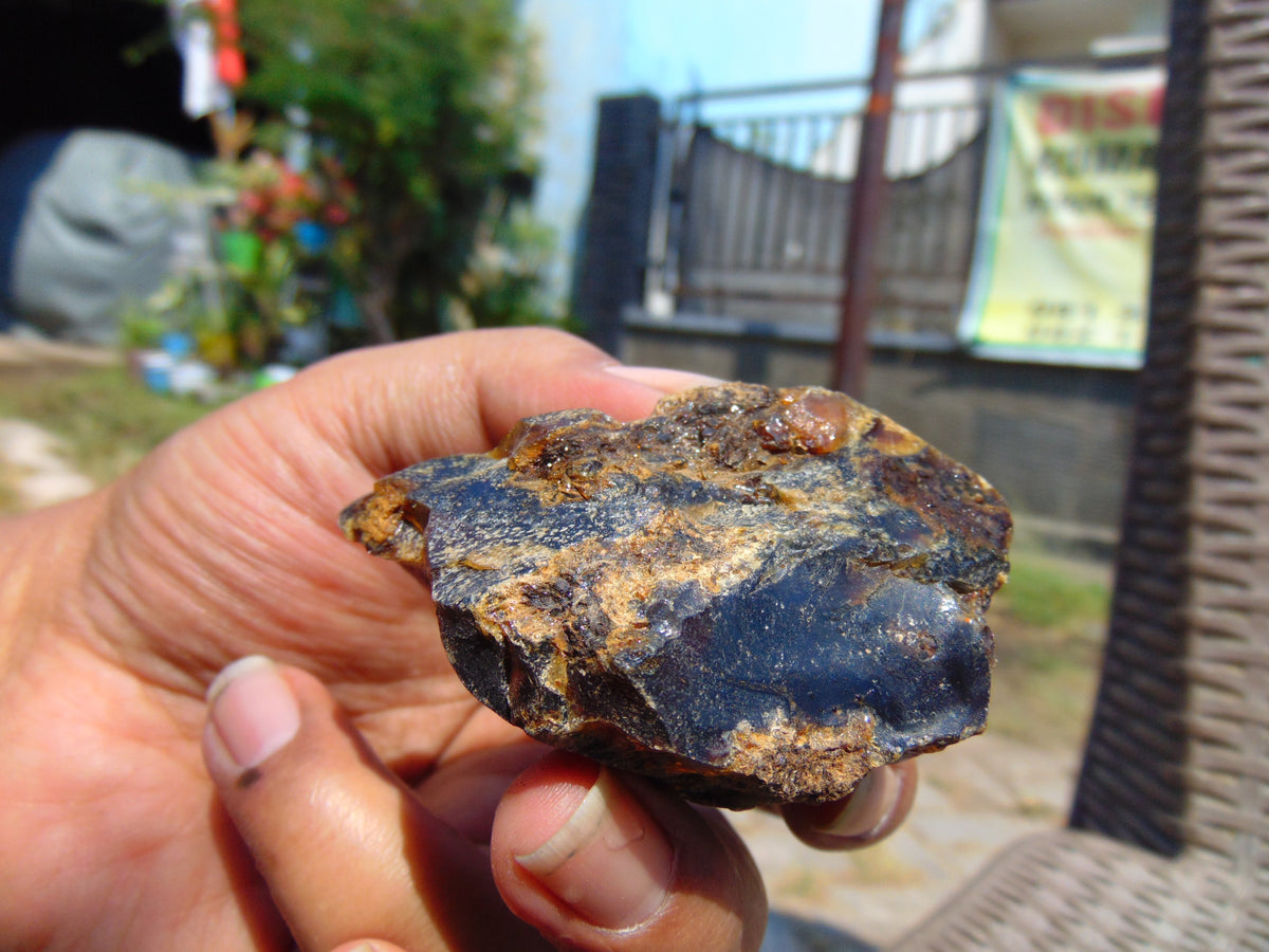 48 gram Rough Raw Indonesian Blue Amber for Healing 26MRB17