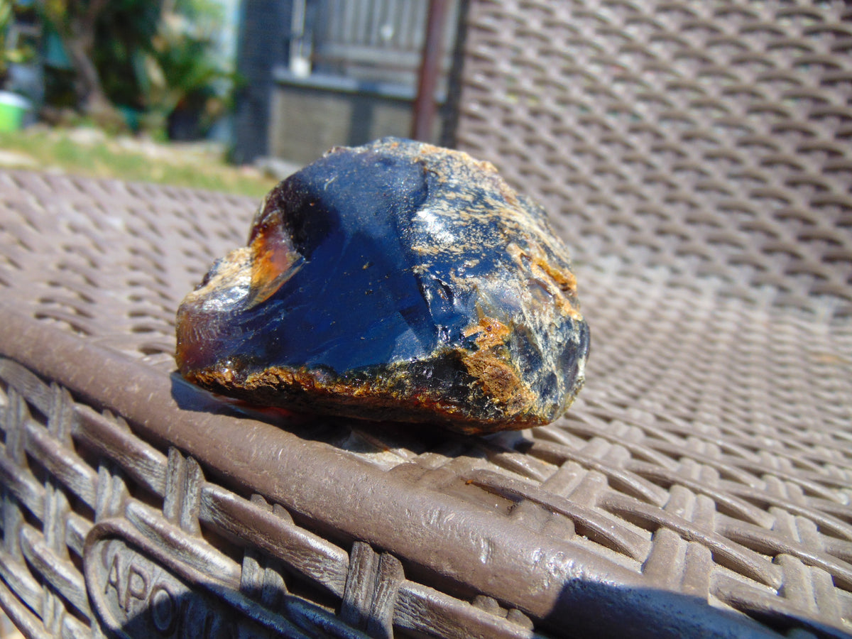 48 gram Rough Raw Indonesian Blue Amber for Healing 26MRB17