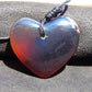 10 gr Heart Pendant Indonesian Blue Amber for Healing 25N211