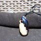 31 gr Teardrop Pendant Indonesian Blue Amber for Healing 25N82