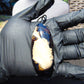 31 gr Teardrop Pendant Indonesian Blue Amber for Healing 25N82
