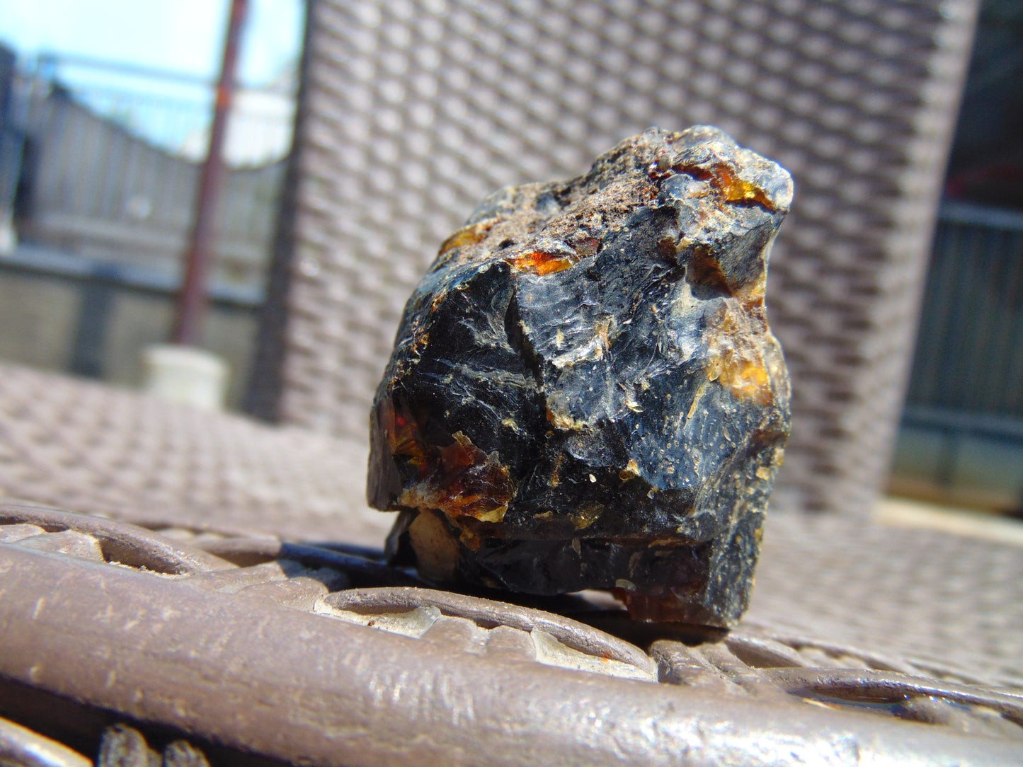 28 gram Rough Raw Indonesian Blue Amber for Healing 26MRB52