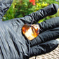 5 gr Heart Pendant Indonesian Amber for Healing 25N226