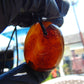 13.4 gr  Teardrop Pendant Indonesian Amber for Healing FRP2