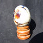 76 gr Shaped Egg 60x49 mm Indonesian White Blue Amber for Healing AJT375
