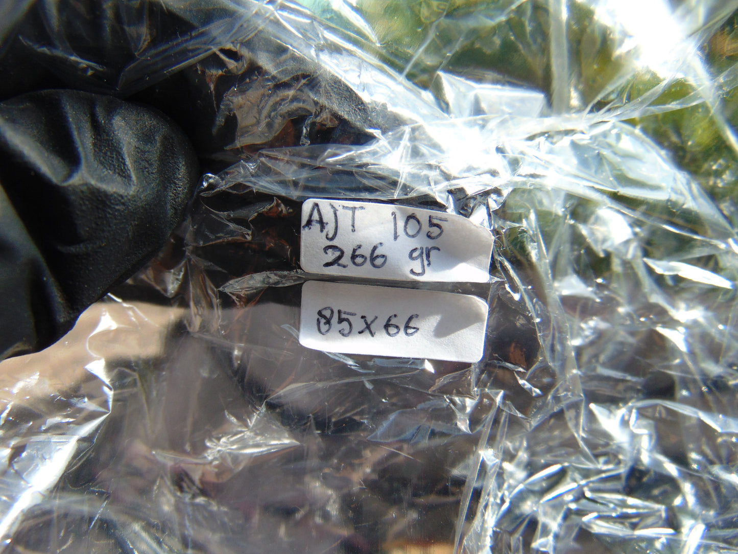 266 gr Red Amber Skull Carving: Indonesian Healing Crystal (85x66 mm) AJT105