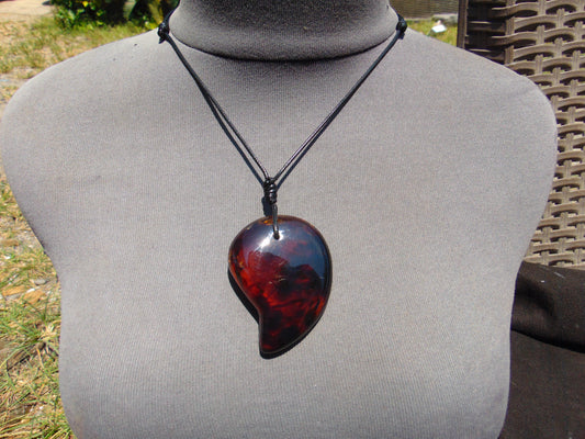 24 gr Pendant Indonesian Blue Amber for Healing 25A78