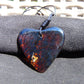 5 gr Heart Pendant Indonesian Blue Amber for Healing 25A266
