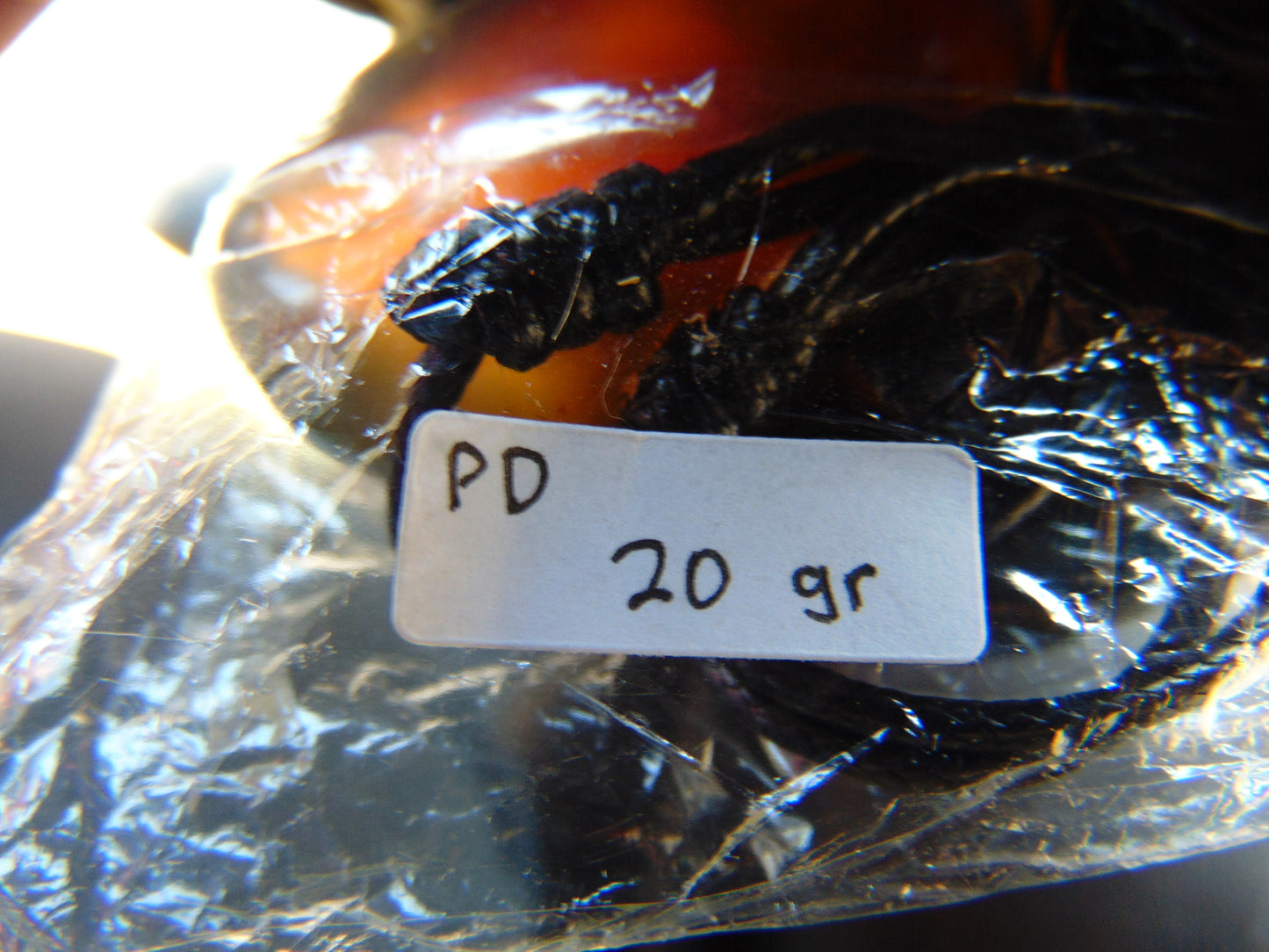 20 gr Pendant Indonesian Sky Blue Amber for Healing