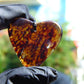 5 gr Heart Pendant Indonesian Blue Amber for Healing 25A266