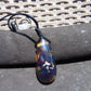 26 gr Teardrop Pendant Indonesian White Amber for Healing 25Y3