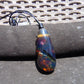 26 gr Teardrop Pendant Indonesian White Amber for Healing 25Y3