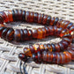 79 gr Small Necklace 79 beads Indonesian Amber for Healing 26NE40
