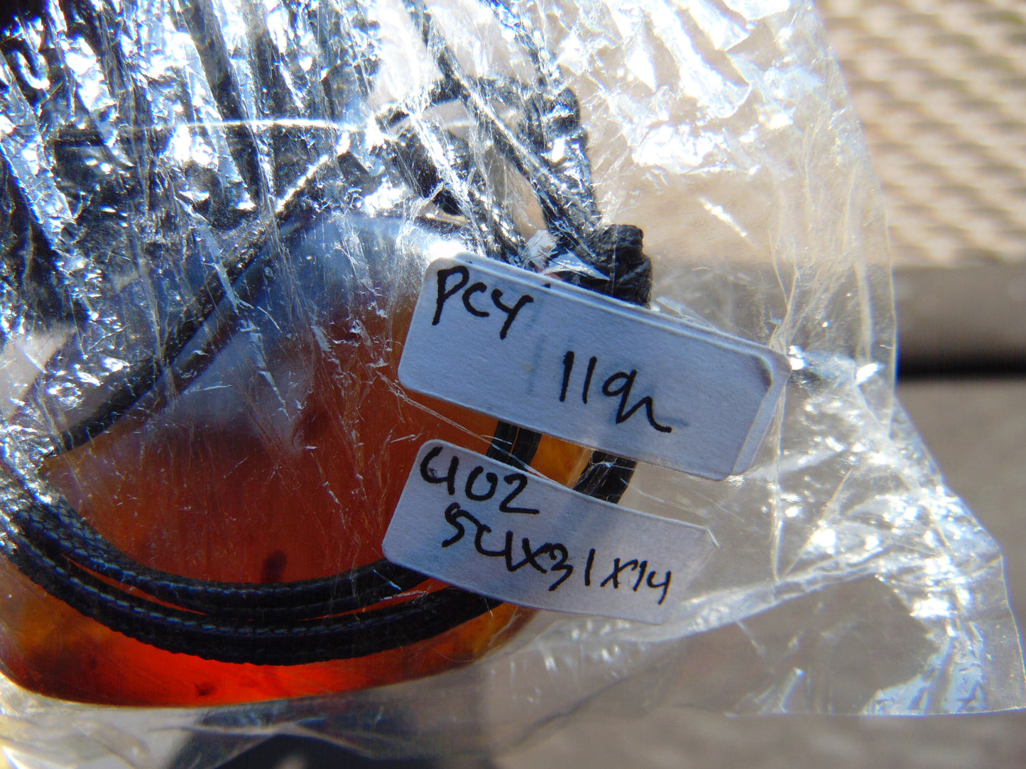 11 gr Pendant Indonesian Blue Amber for Healing PCY402