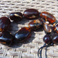 121 gr Small Necklace beads Indonesian Amber for Healing 26NE32