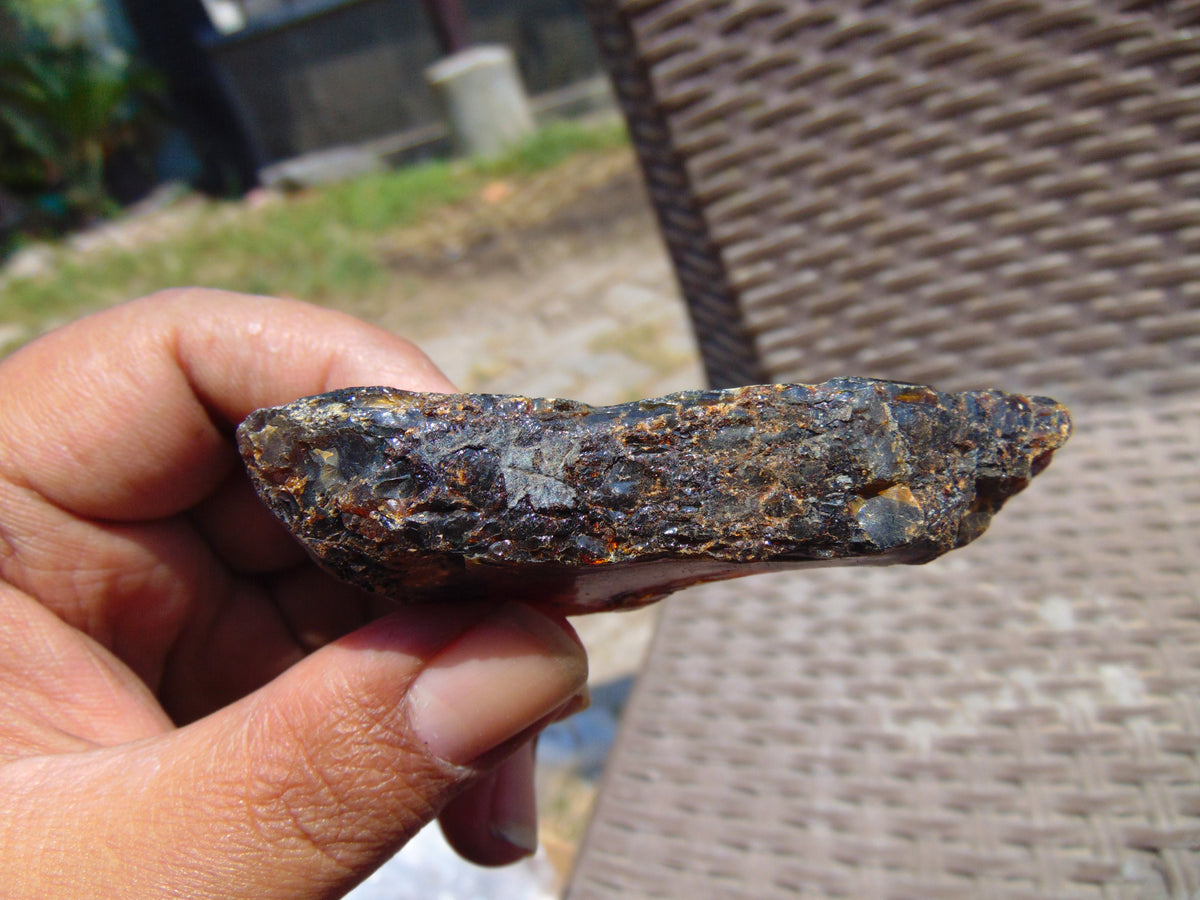 22 gram Rough Raw Indonesian Blue Amber for Healing 26MRB36