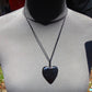 7 gr Heart Pendant Indonesian Blue Amber for Healing 25A274