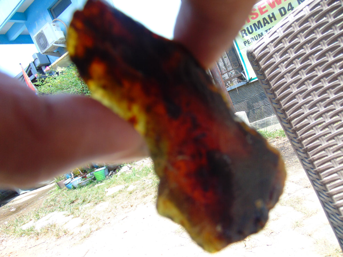 22 gram Rough Raw Indonesian Blue Amber for Healing 26MRB36