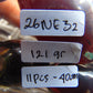 121 gr Small Necklace beads Indonesian Amber for Healing 26NE32