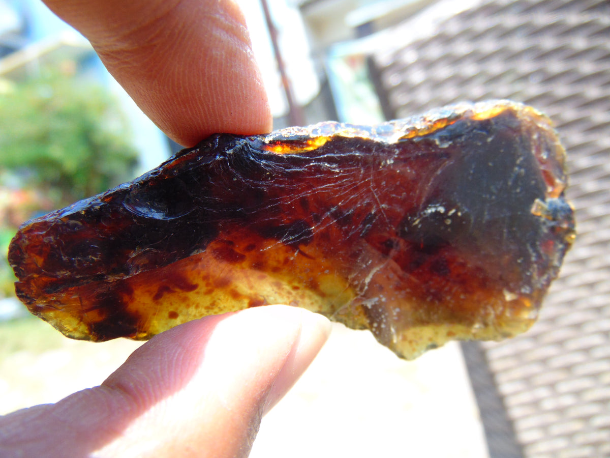 22 gram Rough Raw Indonesian Blue Amber for Healing 26MRB36
