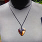 3 gr Heart Pendant Indonesian Amber for Healing 25N224