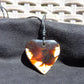 5 gr Heart Pendant Indonesian Amber for Healing 25Y196