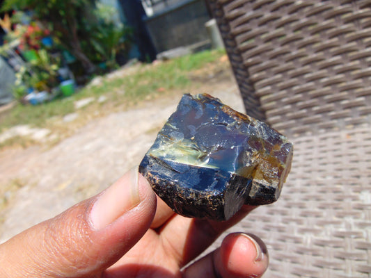 22 gram Rough Raw Indonesian Blue Amber for Healing 26MRM27