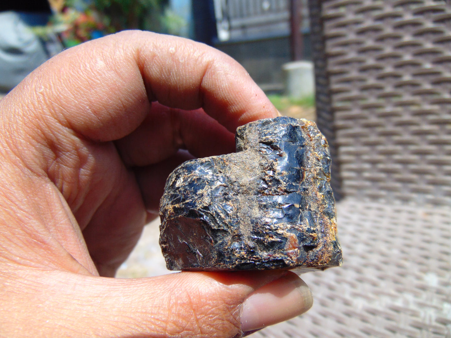 22 gram Rough Raw Indonesian Blue Amber for Healing 26MRM27