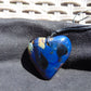 13 gr Heart Pendant Indonesian Blue Amber for Healing 25Y181