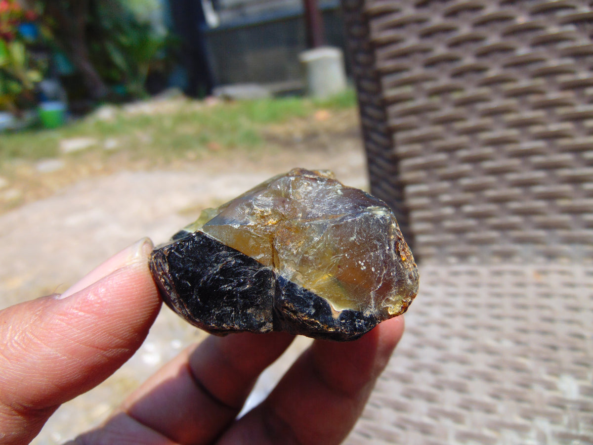 22 gram Rough Raw Indonesian Blue Amber for Healing 26MRM27
