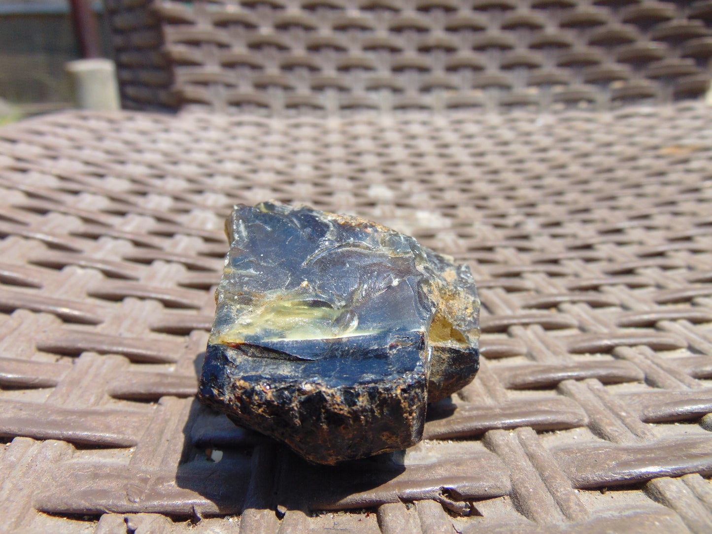 22 gram Rough Raw Indonesian Blue Amber for Healing 26MRM27