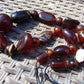 114 gr Small Necklace beads Indonesian Amber for Healing 26NE41