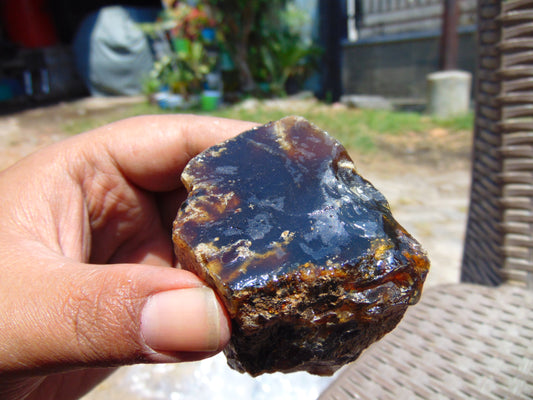 71 gram Rough Raw Indonesian Blue Amber for Healing 26MRB50