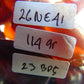 114 gr Small Necklace beads Indonesian Amber for Healing 26NE41