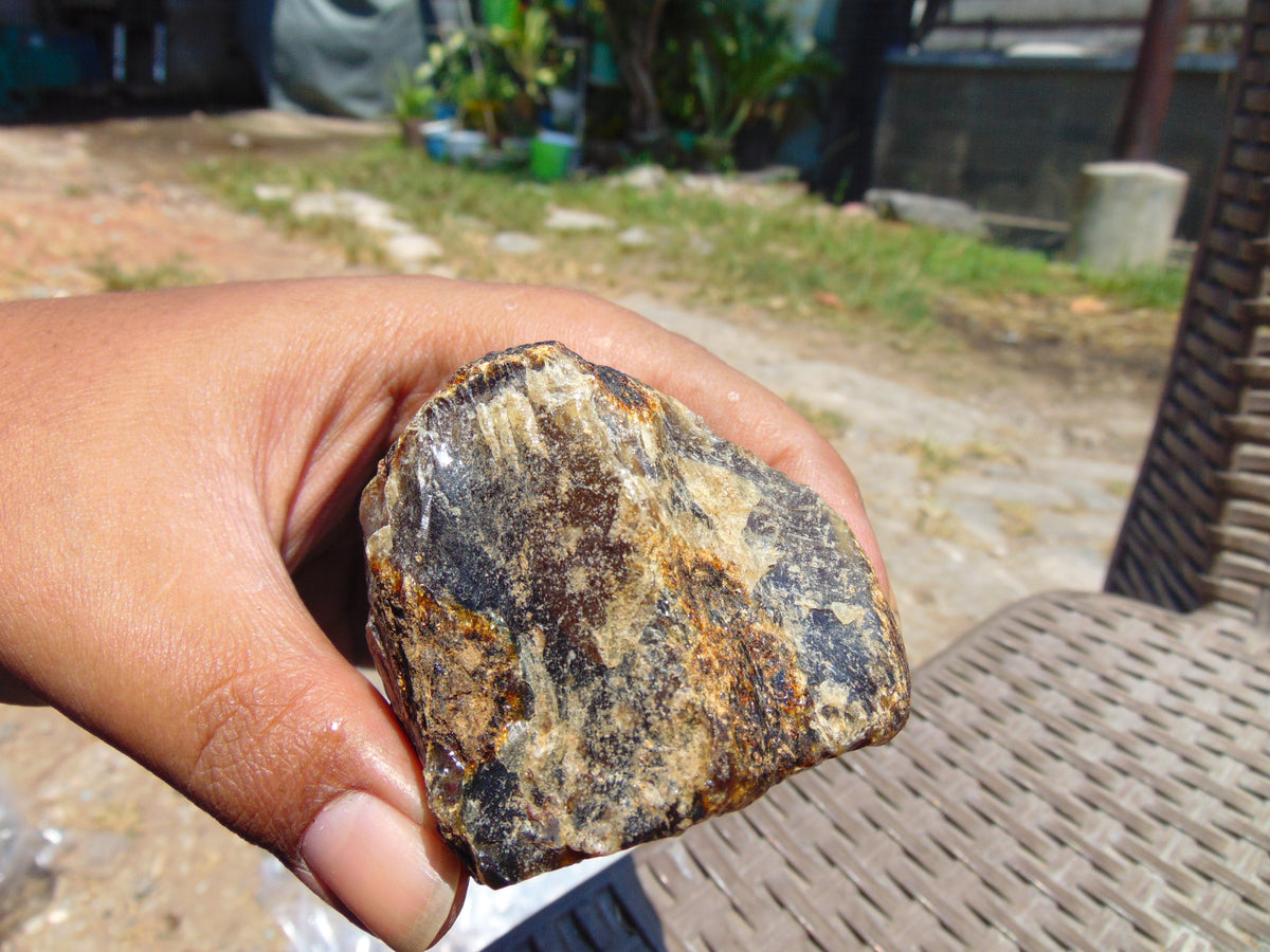 71 gram Rough Raw Indonesian Blue Amber for Healing 26MRB50